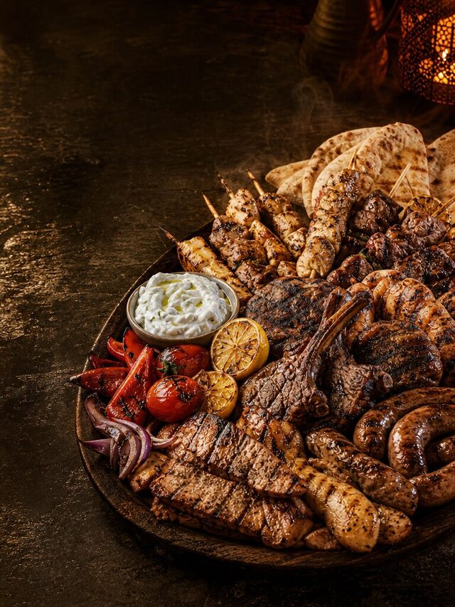 Zeus Platte für 2 der Taverna Pelagos